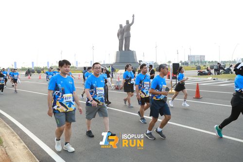 Race photo from ISOPlus Run 2024 Jakarta