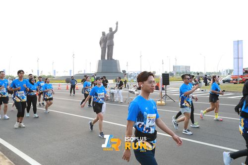 Race photo from ISOPlus Run 2024 Jakarta