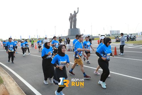 Race photo from ISOPlus Run 2024 Jakarta