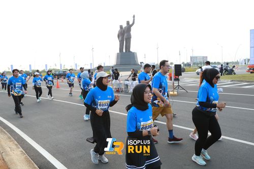 Race photo from ISOPlus Run 2024 Jakarta