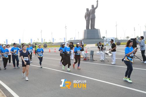 Race photo from ISOPlus Run 2024 Jakarta