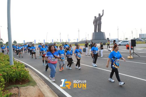 Race photo from ISOPlus Run 2024 Jakarta