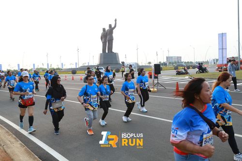 Race photo from ISOPlus Run 2024 Jakarta