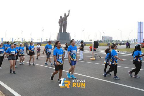 Race photo from ISOPlus Run 2024 Jakarta