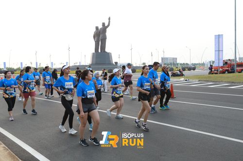 Race photo from ISOPlus Run 2024 Jakarta