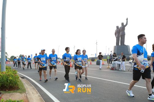 Race photo from ISOPlus Run 2024 Jakarta