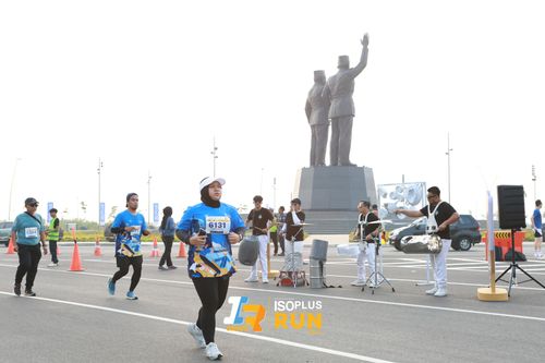 Race photo from ISOPlus Run 2024 Jakarta