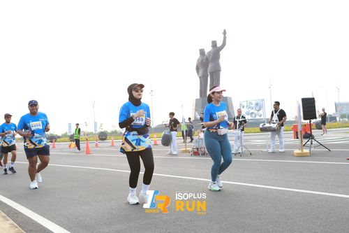 Race photo from ISOPlus Run 2024 Jakarta