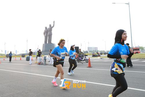 Race photo from ISOPlus Run 2024 Jakarta