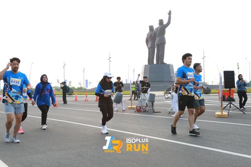 Race photo from ISOPlus Run 2024 Jakarta