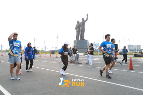 Race photo from ISOPlus Run 2024 Jakarta