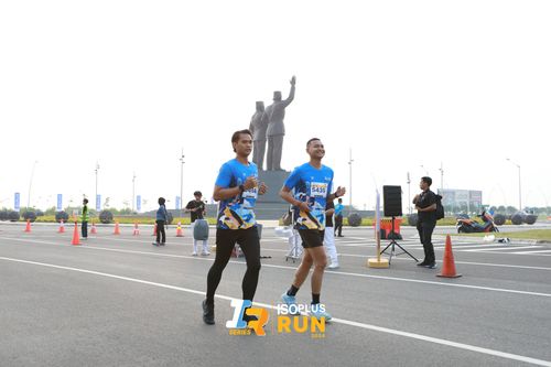 Race photo from ISOPlus Run 2024 Jakarta