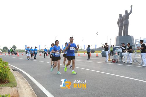 Race photo from ISOPlus Run 2024 Jakarta
