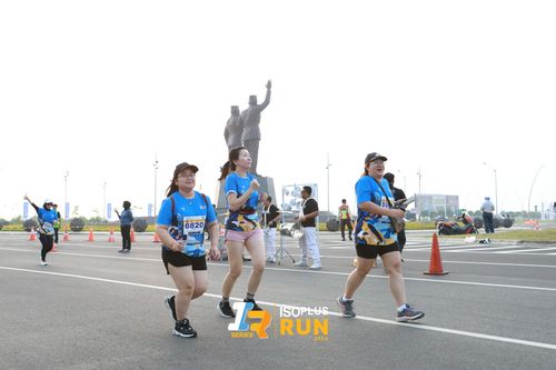Race photo from ISOPlus Run 2024 Jakarta