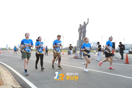 Race photo from ISOPlus Run 2024 Jakarta