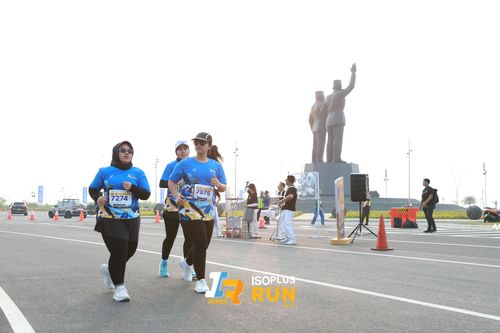 Race photo from ISOPlus Run 2024 Jakarta