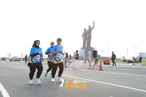 Race photo from ISOPlus Run 2024 Jakarta
