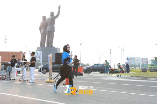 Race photo from ISOPlus Run 2024 Jakarta