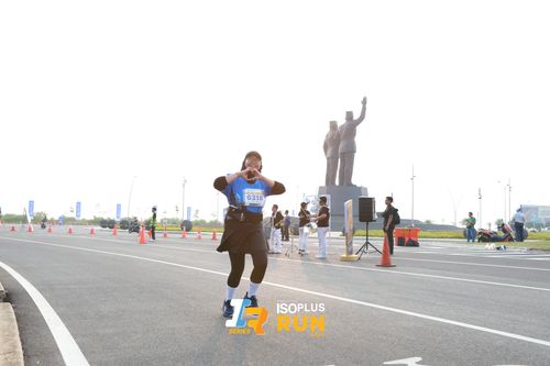 Race photo from ISOPlus Run 2024 Jakarta