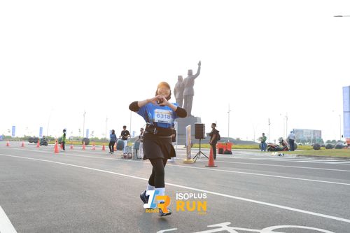 Race photo from ISOPlus Run 2024 Jakarta