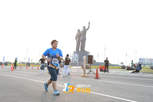 Race photo from ISOPlus Run 2024 Jakarta