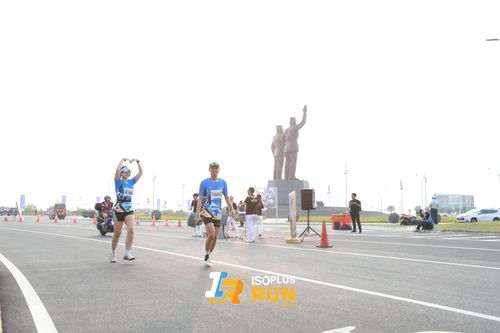Race photo from ISOPlus Run 2024 Jakarta