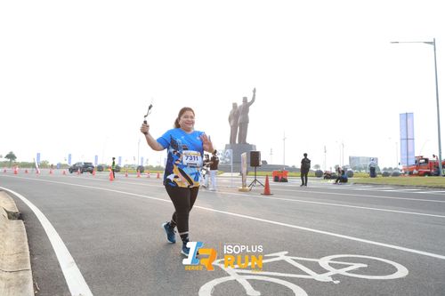 Race photo from ISOPlus Run 2024 Jakarta