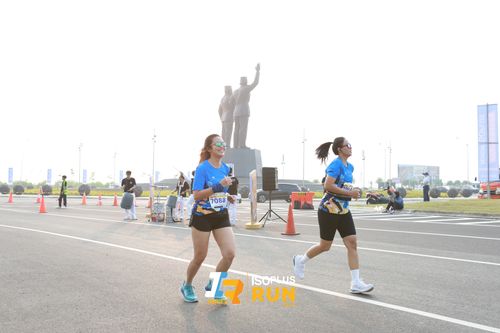 Race photo from ISOPlus Run 2024 Jakarta