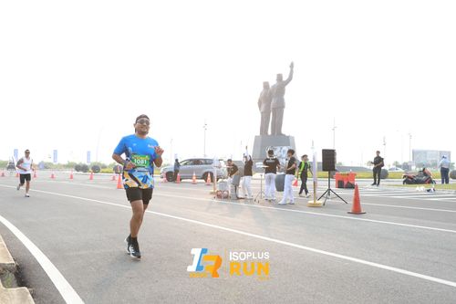 Race photo from ISOPlus Run 2024 Jakarta