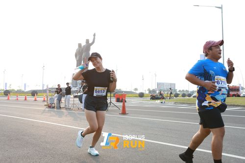 Race photo from ISOPlus Run 2024 Jakarta