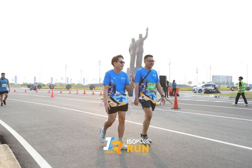 Race photo from ISOPlus Run 2024 Jakarta