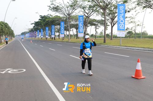 Race photo from ISOPlus Run 2024 Jakarta
