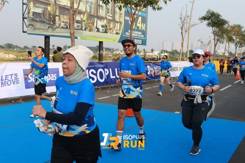 Race photo from ISOPlus Run 2024 Jakarta