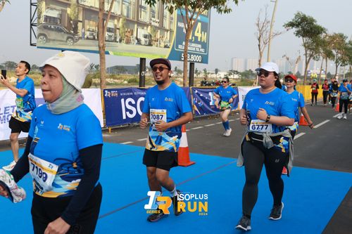 Race photo from ISOPlus Run 2024 Jakarta