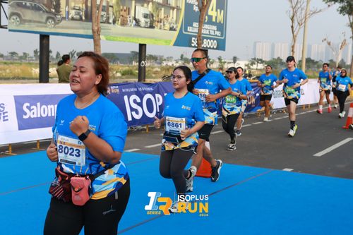 Race photo from ISOPlus Run 2024 Jakarta