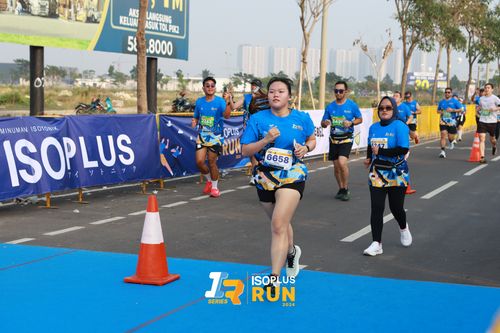 Race photo from ISOPlus Run 2024 Jakarta