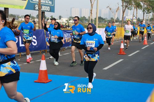 Race photo from ISOPlus Run 2024 Jakarta