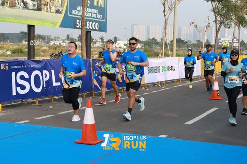 Race photo from ISOPlus Run 2024 Jakarta