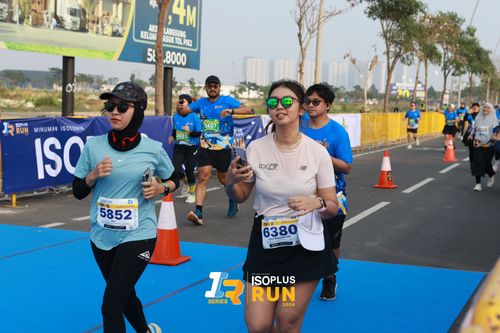 Race photo from ISOPlus Run 2024 Jakarta