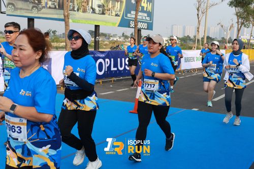 Race photo from ISOPlus Run 2024 Jakarta