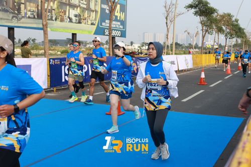 Race photo from ISOPlus Run 2024 Jakarta