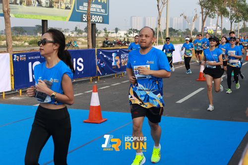 Race photo from ISOPlus Run 2024 Jakarta