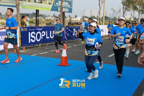 Race photo from ISOPlus Run 2024 Jakarta