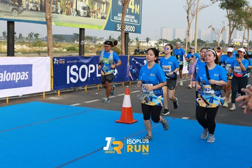 Race photo from ISOPlus Run 2024 Jakarta