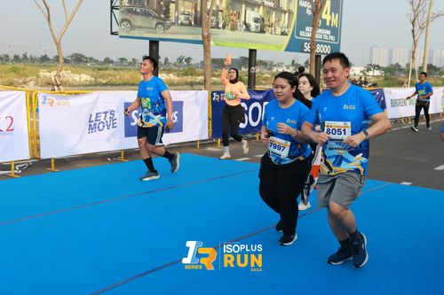 Race photo from ISOPlus Run 2024 Jakarta