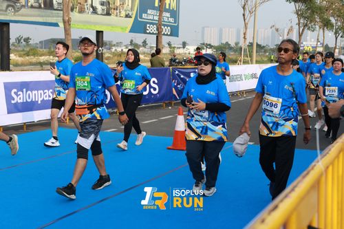 Race photo from ISOPlus Run 2024 Jakarta