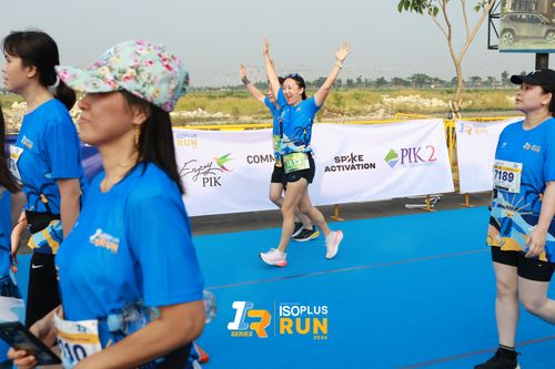 Race photo from ISOPlus Run 2024 Jakarta