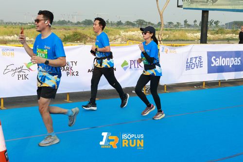 Race photo from ISOPlus Run 2024 Jakarta