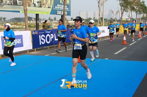 Race photo from ISOPlus Run 2024 Jakarta