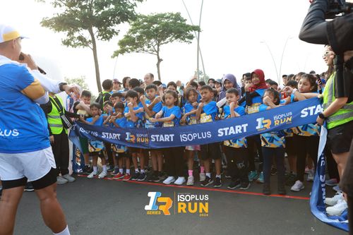 Race photo from ISOPlus Run 2024 Jakarta
